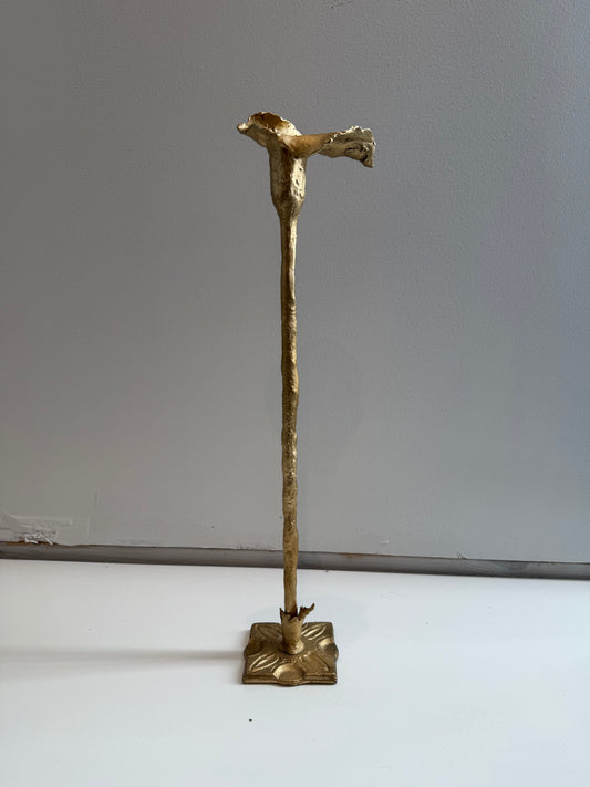 Gold Lily Candelabra